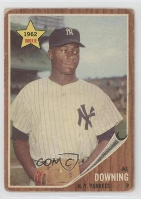 1962 Topps Al Downing #219 Rookie RC - Image 1 of 2