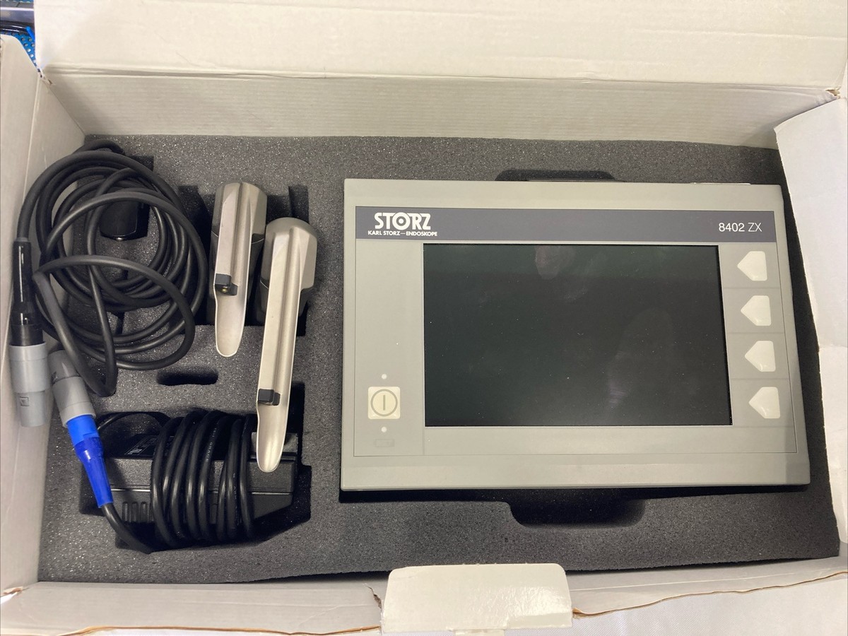 Karl Storz 8402ZX CMAC Monitor w/ Pole Clamp 8402X Module Karl Storz 8402ZX CMAC Monitor w/ Pole Clamp 8402X Module