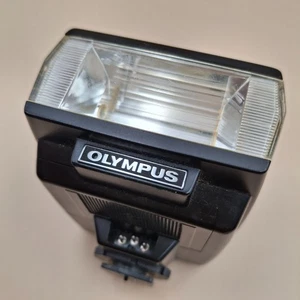 Olympus OM Systemblitz T20 für OM10 OM20 OM-1 OM-2 etc. Rückwand fehlt RefB - Bild 1 von 7