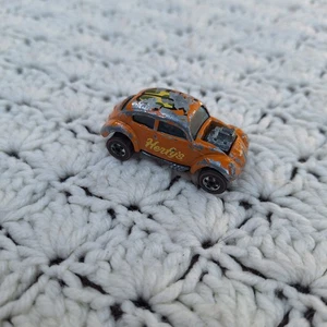 Vintage Hot Wheels Custom Volkswagen 1967 Redline Baja Bug Herfys Orange - Original - Bild 1 von 6