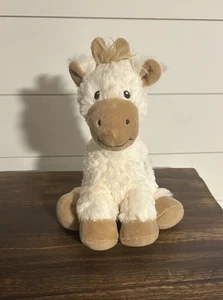 "Primeras Impresiones Bebé Jirafa Beige Suave Lindo Peluche Animal Macy's 9""" - Imagen 1 de 5