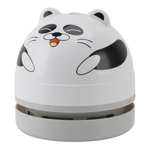 (Panda)Desktop Vacuum Cleaner Compact Battery Powered Portable Desk Mini Vacuum - Picture 1 of 12