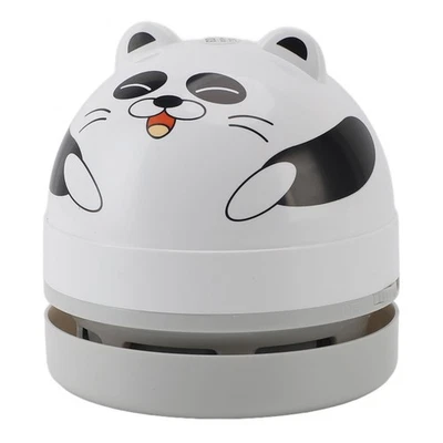 (Panda)Desktop Vacuum Cleaner Compact Battery Powered Portable Desk Mini Vacuum - Image 1 of 4