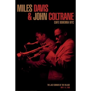Miles Davis & John Coltrane Poster - Official Licensed 61 x 91.5cm Maxi Poster - Picture 1 of 2