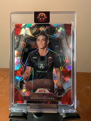 2023 Panini Select UFC Octagonside Mackenzie Dern Cracked Ice /8 - Image 1 of 2