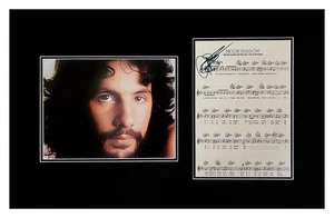 Cat Stevens handsignierte Noten Museum gerahmt ausstellungsfertig - Bild 1 von 3