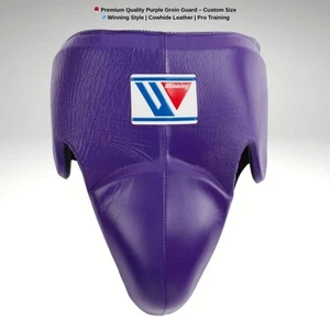 Premium Echtleder Box Leistenschutz - Profi Schutz für Sparring - Bild 1 von 5