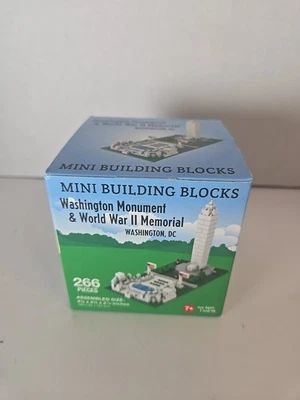 Mini Building Blocks Washington Monument & World War II Memorial Washington, DC - Image 1 of 4