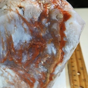 Red Velvet agate rough, beautiful Reds. Great patterns and colors. 5lbs 7.3oz. - Picture 1 of 22