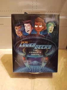 Star Trek Lower Decks The Complete Series SteelBook Blu-ray 2020-2024 ShpNextDay - Picture 1 of 8