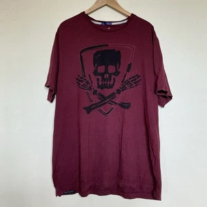 Robert Graham Skull Bones Graphic Tee Shirt Size 2XL Tall  - Picture 1 of 5