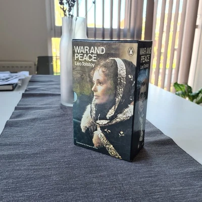 Penguin Classics War and Peace by Leo Tolstoy 1972 Paperback x2 Books Boxset - Image 1 of 4