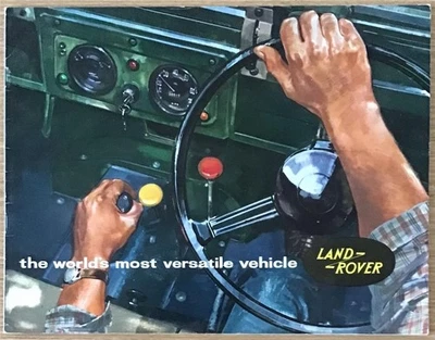 LAND ROVER Sales Brochure c1961 #609/H FWD CONTROL Long REGULAR Station Wagon - Image 1 of 4