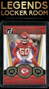 Donruss #17 Willie Gay Jr. 2024 Champ is Here - Imagen 1 de 2