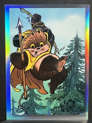 2022 Topps Chrome Star Wars Galaxy Wicket W. Warrick | Ewoks Retro Rewind #V-11 - Image 1 of 2