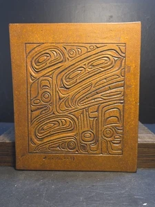 Northwest Coast Haida Native Indian Art 1st Nations Joseph Ilig Signed Back. - Picture 1 of 7