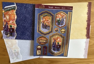Hunkydory Christmas Traditions - At the Christmas Market Card Kit inc. Insertos - Imagen 1 de 4