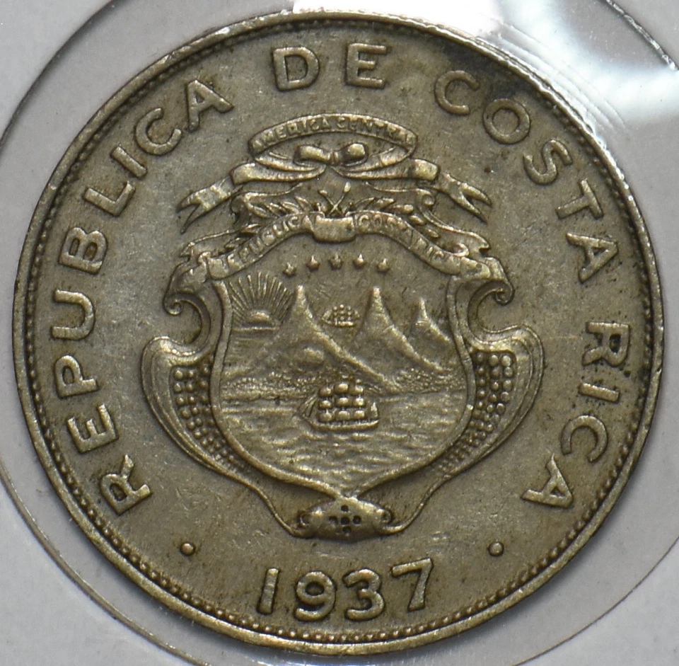 Costa Rica 1937 25 Centimos 196206 combine shipping - Image 1 of 2