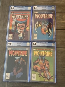 WOLVERINE 1982 #1-4 COMPLETE Limited Series CGC Graded! - Picture 1 of 9