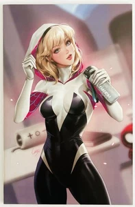 Amazing Spider-Man #32 Spider-Gwen Exclusive Virgin Variant Leirix Li 2023 - Bild 1 von 7