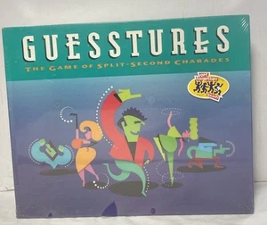 Vintage Hasbro Guesstures The Game of Split Second Charades 1990 - New Sealed - Picture 1 of 6