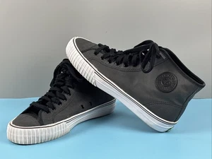 PF Flyers Schuhe Center Hi gemustert schwarz Turnschuhe Herren Größe US 11 - Bild 1 von 10