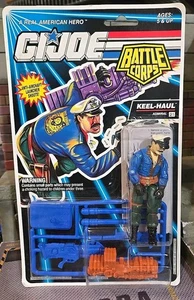 GI JOE ~ 1993 KEEL HAUL v2 ~ Cuerpo de Batalla Almirante de la Marina ~ Sin usar, en caja Mosc - Imagen 1 de 7