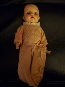 Antique Baby Doll 8" Jointed Arms/Legs - Picture 1 of 9