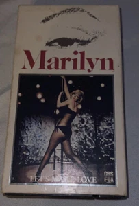 marylyn Monroe let’s make love  VHS - Picture 1 of 2