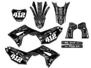 2019-2020 CRF 450 RX APACHE Grey Senge Graphics Kit Compatible with Honda - Picture 1 of 10