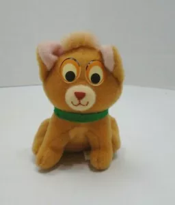 Vintage Oliver & Company Cat Ornament McDonald's 1988 Plush - Picture 1 of 7