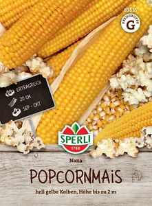 Popcornmais 'Nana' F1 - Zea mays, Mais Samen, 83635 - Bild 1 von 2