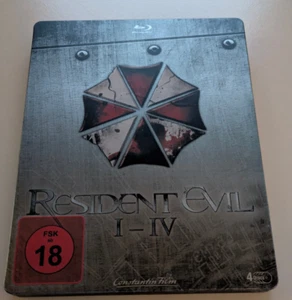 Resident Evil 1-4 (Steelbook) (Blu-ray) - Bild 1 von 4
