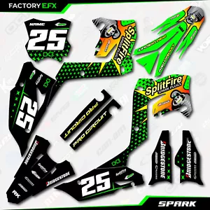 Restyle kit Green Spark Racing Graphic Kit fits 03-08 Kawasaki Kx125 KX250 KX - Bild 1 von 8