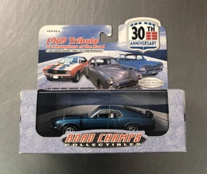 ROAD CHAMPS 1969 FORD MUSTANG 30th ANNIVERSARY LIMITED EDITION BLUE 1/43 SCALE - Picture 1 of 3