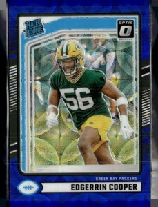 2024 DONRUSS BLUE SCOPE OPTIC PREVIEW RATED ROOKIE 325 Edgerrin Cooper, Packers - Picture 1 of 1
