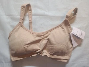 Women's All-in-One Nursing & Pumping Bra Auden Pearl Tan Women's All-in-One M - Picture 1 of 10