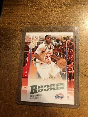 2008-09 Upper Deck First Edition Rookie Standouts # RS-EG Eric Gordon RC - Image 1 of 4