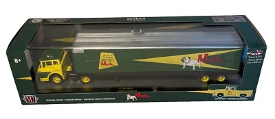 M2 Machines 1957 Mack Model N & 1956 Ford F-100 Truck (R32  18-24) (B1) - Image 1 of 2