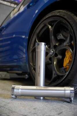 Alfa Romeo Giulia Quadrifoglio Exhaust Resonator Delete T304 - Image 1 of 4