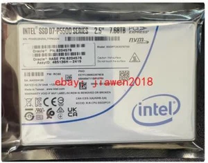 Intel 7.68TB P5500 SSD Series DC NVME U.2 2.5" SSDPF2KX076T9L Solid State Drive - Afbeelding 1 van 2