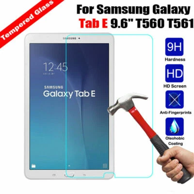 For Samsung Galaxy Tab 3 4 S S2 S4 S5E S6 Tempered Glass Screen Protector New - Image 1 of 4