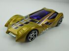 Hot Wheels 2002 Mattel, Inc. Sinistra Gold Made In Malaysia (Loose Item)