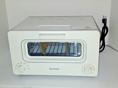 BALMUDA The TOASTER K01M-WS Horno Tostadora de Vapor Blanco Nuevo con abolladuras y arañazos Foto 1 de 4