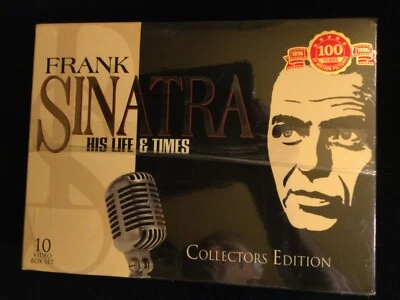 FRANK SINATRA - HIS LIFE AND TIMES (1997) 10 VHS TAPE Collectors Edition Set NEW - Image 1 of 4
