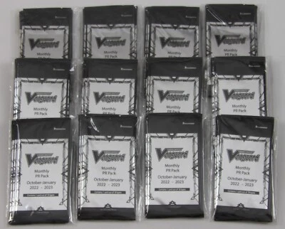 LOTE DE 100+ Pack Mensual PR Cardfight Vanguard Octubre-Enero 2022-2023 SELLADO Foto 1 de 4