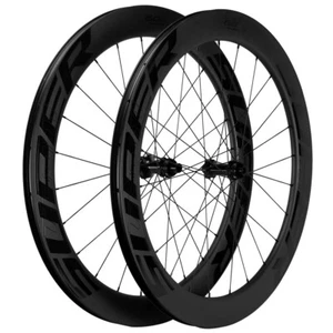 700C Disc Brake Carbon Wheelset 60mm Disc Brake Road Bike Wheels Tubeless HG/XDR - Picture 1 of 13