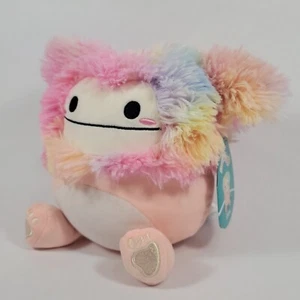 NWT Squishmallows DIANE the Bigfoot Peach 7.5" 8" Tie-Dye Hair 2 - Picture 1 of 11