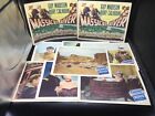 Lot of (9) RORY CALHOUN Massacre River Lobby Cards with Title 11x14