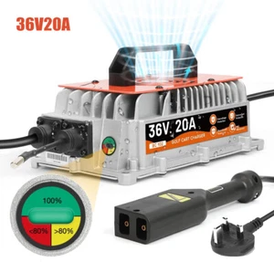 Golf Cart Battery Charger 36V 20A Fit For EZGO TXT Club Battery Charger Smart  - Picture 1 of 10